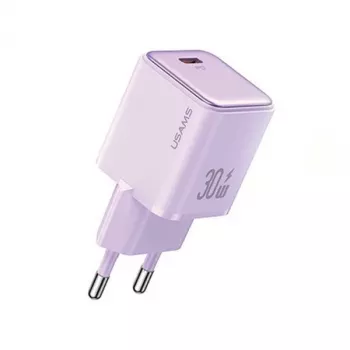 USAMS X-ron Series 30W USB-C PD Wall Charger - Purple (US-CC186)