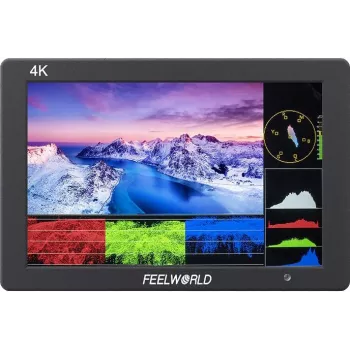 FEELWORLD T7 PLUS 7 inch 2200nit 1920x1200 IPS 3D LUT On-Camera Field Monitor with HDMI Loop-Through