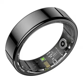 COLMI RING2 8 Smart Ring, Size 8, Black – Fitness & Health Tracker