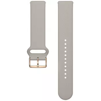 Polar Ignite 3 Silicone Wristband 20 mm S-L, Greige