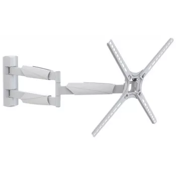 Barkan BM343XLW Full Motion TV Wall Mount for 13-65 inch Screens, 36kg, White