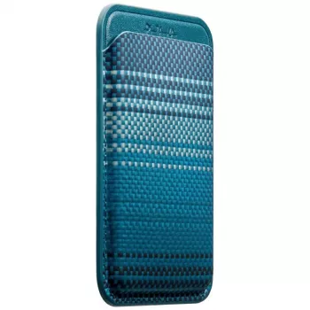PITAKA Woven Wallet MagSafe Card Sleeve for iPhone - Moonrise