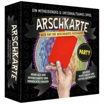 PEGASUS Arschkarte - Who draws the short straw? Party edition card game
