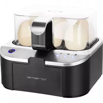 Emerio Egg Cooker for 6 Eggs, 350 W, Black