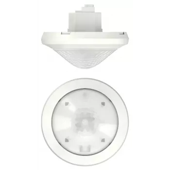 THEBEN theRonda P360 KNX UP WH Presence Detector, Ceiling Flush-Mount, 2 Lighting and 2 HVAC Channels, White