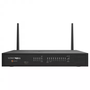 SonicWall TZ Series Gen 8 TZ 380 next-generation firewall - high availability - 1GbE, 2.5GbE, 5GbE - desktop