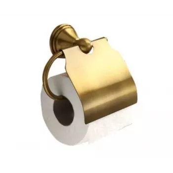 Romance 7525 44 Toilet Paper Wall Holder in Brass, Polished Chrome