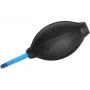 Lenspen HB-1 Air Blower for Optical Cleaning, Silicone Bulb, Scratch-Resistant Nozzle, Black with Red Tip