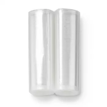 MagicVac 2 Vacuum Sealer Film Rolls, 15 cm x 6 m, 2 Rolls, Transparent, BPA-Free, Universally Compatible