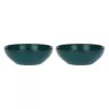 ROSE&TULIPANI Concerto Ottanio Salad Bowl Set of 2, 26 cm, SAN Plastic, Blue-Green