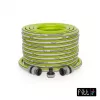NO NAME Kiuma Lime 1/2 inch 20m Garden Hose - 5-Layer PVC, NTS Anti-Twist, 20 bar Burst Pressure, UV and Algae Resistant, Phthalate-Free