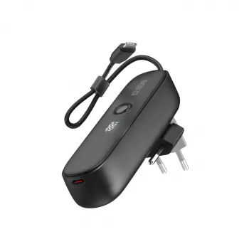 SBS TETRBB5000PD20 5000 mAh 20W Power Delivery Power Bank Black