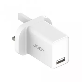 Joby 12W (2.4A) USB-A Wall Charger, UK (JB01804-BWW)
