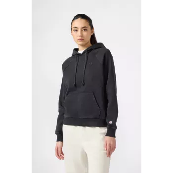 Champion Women's Hooded Sweatshirt Black 118160 KK001 Size L
