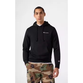 Champion Men's Hooded Sweatshirt Black 221790 KK001 Size S