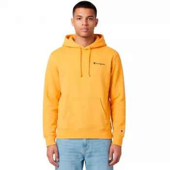 Champion Men's Hooded Sweatshirt Yellow YS164 Size L