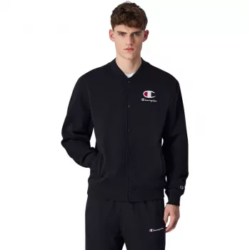 Men's Champion Bomber Sweatshirt Black 220269 KK001 M
