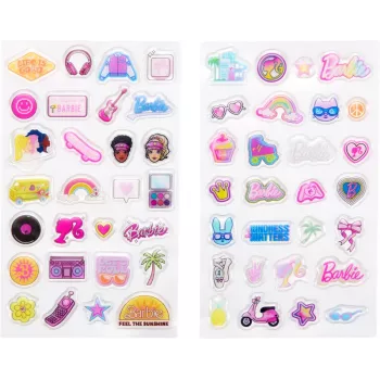 Kodak x Barbie Decorative Sticker Set, over 50 stickers (RODB2X3SCAM)