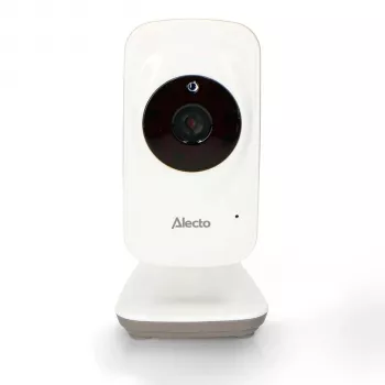 Alecto DVM71CAM Additional Camera for DVM71 Baby Monitor - 2.4 GHz FHSS, night vision, two-way talk, temperature sensor, White