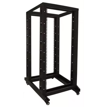 DSIT 27U 19 inch freestanding server rack cabinet on castors, 600x800x1400 mm, unassembled, black (DS-RR6827)