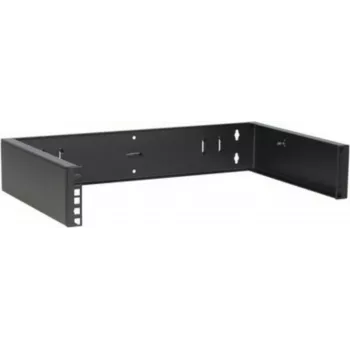 DSIT 2U 19 inch wall-mount rack frame, fixed, 300 mm depth, black (DS-WMB2-M)