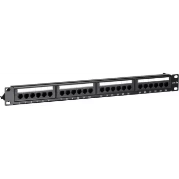 DS-IT CAT 5e UTP 24-Port 19-inch rackmount patch panel (DS-Patch5-24UTP)