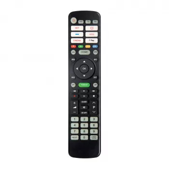 Vivanco VVREMOTEPANA Universal Remote Control for Panasonic TVs – Pre-Programmed, IR, Black