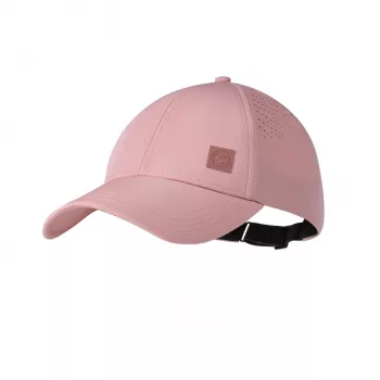 BUFF Summit Cap Solid Powder S/M - Running Cap Made of Recycled Polyester with UPF 50+