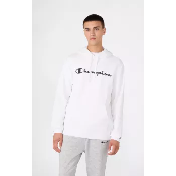 Champion Men's Hooded Sweatshirt White 221917 WW001 M