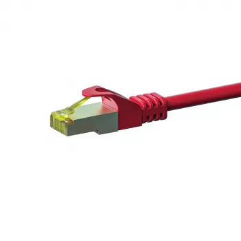 DSIT Cat.7 S/FTP PiMF RJ45 Network Cable, Red, 50 m (DC-75-500)