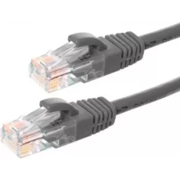 DSIT CAT5e U/UTP Network Patch Cable, 0.25 m, Grey, 100% Copper (DC-51-002)