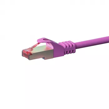 DSIT CAT 6 S/FTP LSOH Network Patch Cable, 30 m, Pink