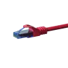 DSIT CAT6a U/UTP 100% Copper Patch Cable, 1.5 m, Red