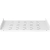 DSIT 1U Fixed Equipment Shelf for 600 mm Deep Wall Cabinets, White