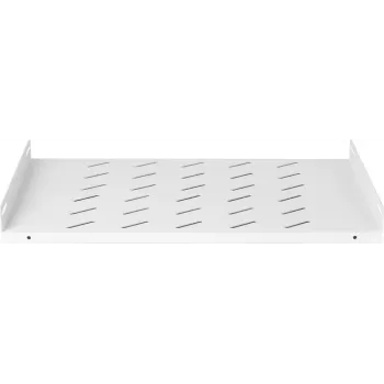 DSIT 1U Fixed Equipment Shelf for 600 mm Deep Wall Cabinets, White