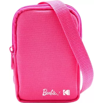 Kodak x Barbie Soft Case with Zip and Shoulder Strap for Printomatic and Step Slim, Pink (RODBCMPK)