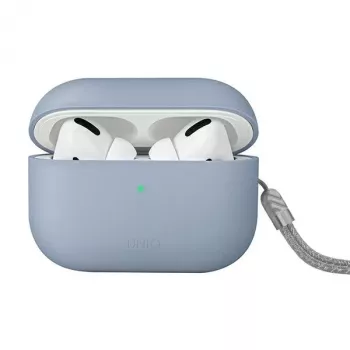 UNIQ Lino Silicone Case for AirPods Pro 2nd Generation (2022/2023) Arctic Blue