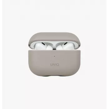 UNIQ Lyden DS Hybrid Case for Apple AirPods Pro 2nd Generation (2022/2023), Ivory/Braided Green