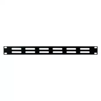 DS-IT 19 inch perforated blanking panel 1U black