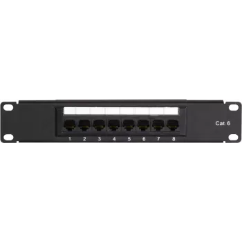 DSIT DS-10Patch6-8UTP 10-Inch 8-Port UTP CAT 6 patch panel