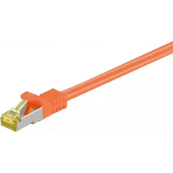DSIT Cat.7 S/FTP PiMF RJ45 network cable, 3m, orange