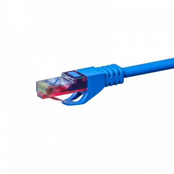DSIT CAT6 Network Cable U/UTP 2m Blue 100% Copper (DC-64-020)