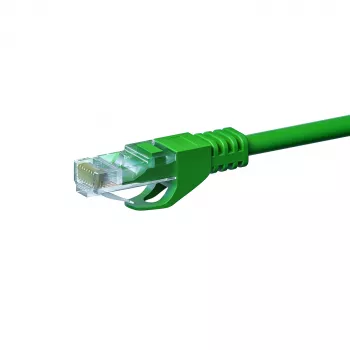 DSIT CAT5e U/UTP Network Patch Cable, 7 m, Green, 100% Copper, RJ45, Gigabit Ethernet