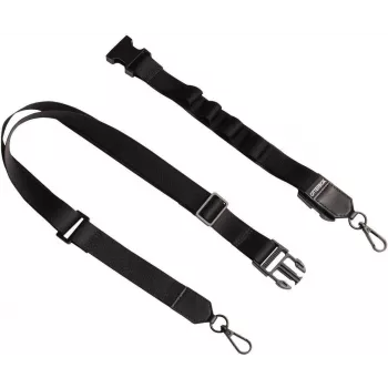 OtterBox 2-in-1 Crossbody Strap with Lanyard Attachment - Black