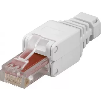 DSIT DANICOM UTP CAT6 Toolless RJ45 Network Connector for Stranded and Solid Conductors (DC-RJ45-UTP6-TL)