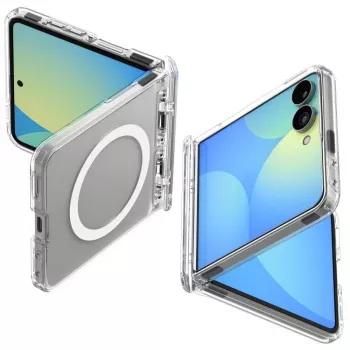 SPIGEN Ultra Hybrid Pro MagSafe Galaxy Z Flip8 Clear/White