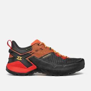Garmont 9.81 Onyx GTX Men's Hiking Shoes - Raven Black/Firecracker Orange - EU 44.5