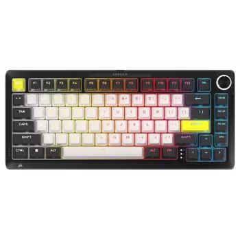 CORSAIR MAKR PRO 75 Hall Effect Gaming Keyboard, Aluminium Case, 8000 Hz Polling Rate, Carbon (CH-91CE21G-NA)