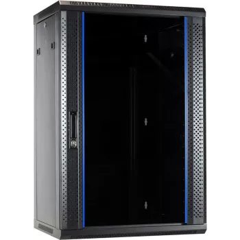 DSIT 18U Wall-Mount Server Cabinet with Glass Door 600x450x900 mm (DS6418)
