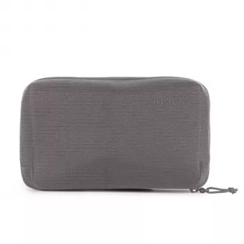 Moment Everything Tech Organizer Grey - Weatherproof Cable & Gadget Bag